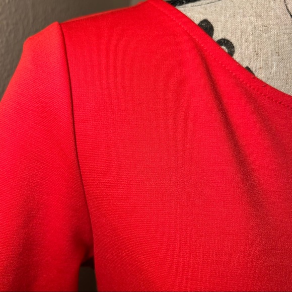 Old Navy Red T-shirt Dress - Picture 2 of 6